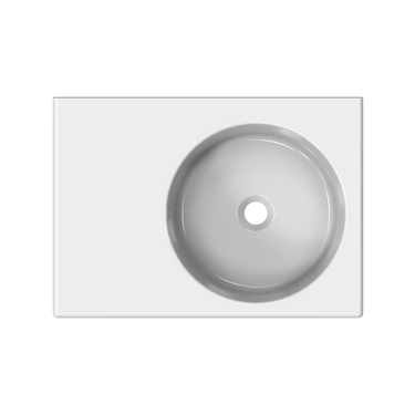 Art Basin Wall Hung 11-301 Gloss White