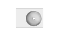 Art Basin Wall Hung 11-301 Gloss White