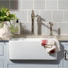 Chelsea Fireclay farmhouse sink 600*451*253mm (FCCT600GW/MB)