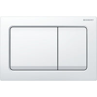 Geberit Alpha01 Square Dual Flush Plate