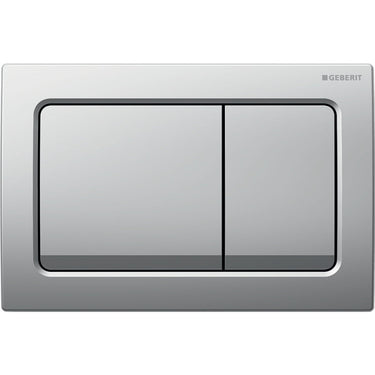 Geberit Alpha01 Square Dual Flush Plate