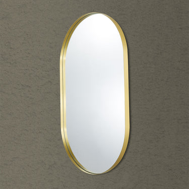 Vetra Aluminum Framed Mirror 5mm Copper Free with Safety Film 450*900/600*1000mm VOFM4590/VOFM60100-MB/BN/GM