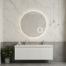 Luna Backlit LED Mirror With Magnifier Smart Touch Free Controls 900*900mm ORBM900-M