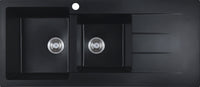 Cora Granite Sink One & Half  Bowl with Drainer