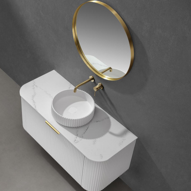 Vetra Aluminum Framed Mirror 5mm Copper Free with Safety Film 600/700/800 VRFM600/700/800-MB/BG/BN/GM
