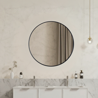 Vetra Aluminum Framed Mirror 5mm Copper Free with Safety Film 600/700/800 VRFM600/700/800-MB/BG/BN/GM