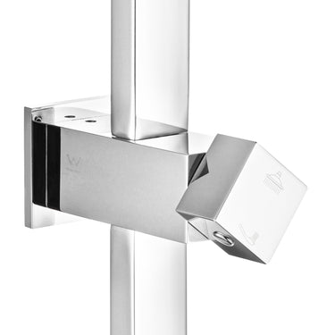 Chrome Shower Rail