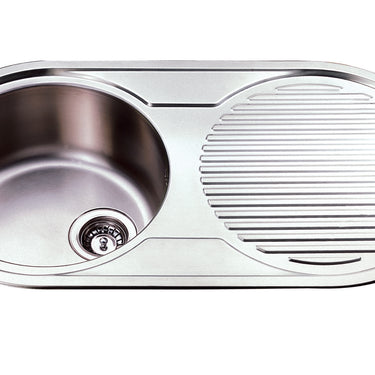 Cora Single Bowl Single Drainer Sink 915mm