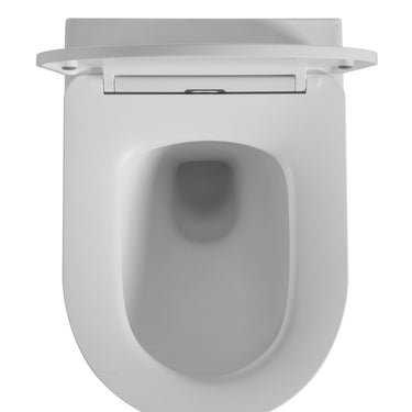 Rainia Rimless Wall Hung Pan Dual Flush 520*360*325mm V302R/V302R-MW/MB