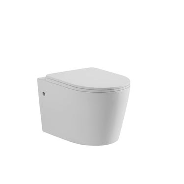 Rainia Rimless Wall Hung Pan Dual Flush 520*360*325mm V302R/V302R-MW/MB