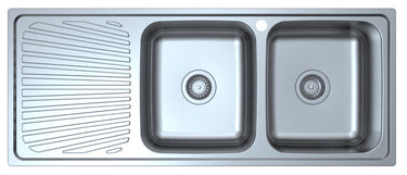 Otus Double Bowl & Single Drainer Sink