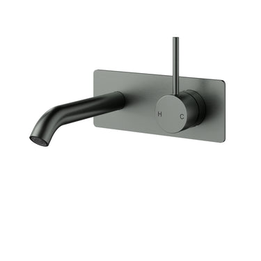 Otus Slimline Wall Basin Mixer Trim Kit Lever Up