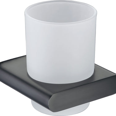 Cora Tumbler Holder Single Matt Black