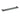 Flores Towel Rail Double 800mm Gun Metal