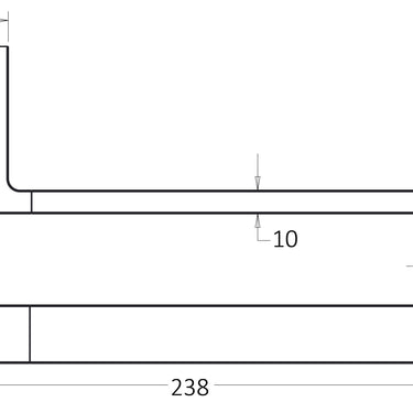 Ceram Towel Bar