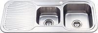 Cora 1 & 3/4 Bowl Single Drainer Sink RHB   1080mm