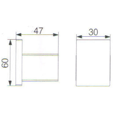 Rosa Robe Hook line drawing