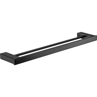 Rosa Towel Rail Double Matt Black 750mm