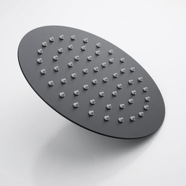 200mm Black Shower Head