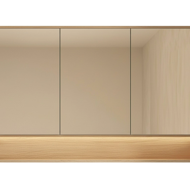 Gallio Shaving Cabinet GALSV600/750/900/1200/1500-CO/PO/Walnut