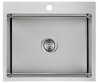 Eden Single Bowl Abovemount Laundry Sink  580mm