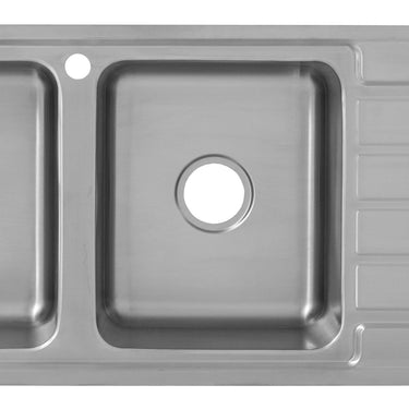 Seto Double Bowl Single Drainer Sink