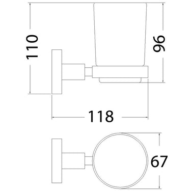 Otus Tumbler Holder Single
