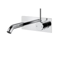 Otus Slimline Wall Basin Mixer Trim Kit Lever Up