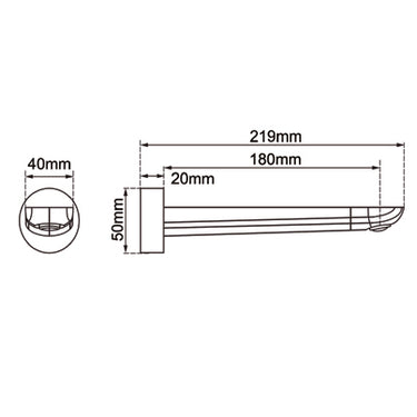 RUSHY - Chrome Nickel Spout