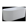 CETO Ally Groove 1500mm Oval Freestanding AGV1500MW