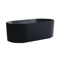 CETO Ally Groove 1700mm Oval Freestanding AGV1700MB