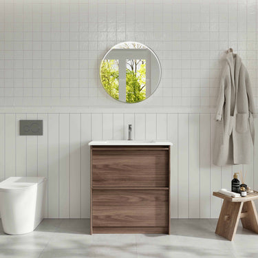 Bella Freestanding Cabinet - Notaio Walnut