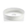 Cascade Fluted Art Basin BEL4040-GW