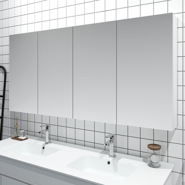 MDF Shaving Cabinet - Gloss White