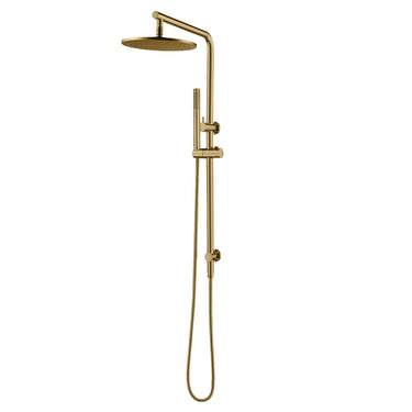 10" Brass Shower Station (Wide Rail)