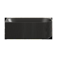 Capri 1500mm Fluted Bath CGV1500L-MB