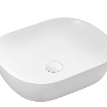 Chur 46 Counter-top Round-edged Square Basin