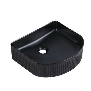 Cora 40 Counter-Top Fluted Arch Basin
