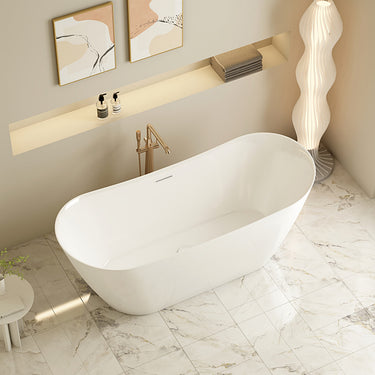 Disney Ultra-Thin Freestanding Bathtub - Gloss White
