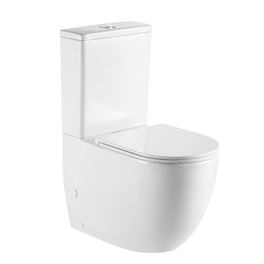 DIANA Tornado Rimless Back To Wall Toilet Suite