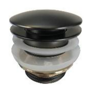 40mm Bathtub Pop Up Waste Gun Metal DPB40NF-GM