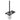 FLAT Series Toilet Brush Holder – Matt Black