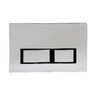 Square push plate Chrome G3004112