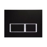 Square push plate Matte Black G3004112B