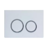 Round push plate White G3005007W
