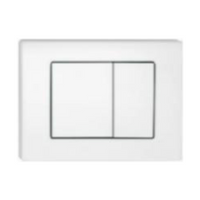 square push plate White G3005008W
