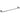 GLOBE Series Single Towel Bar 24″ – Chrome