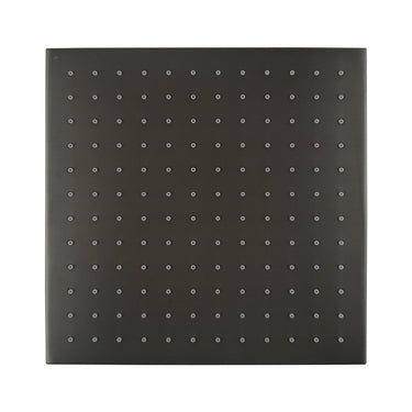 250mm Gunmetal Shower Head