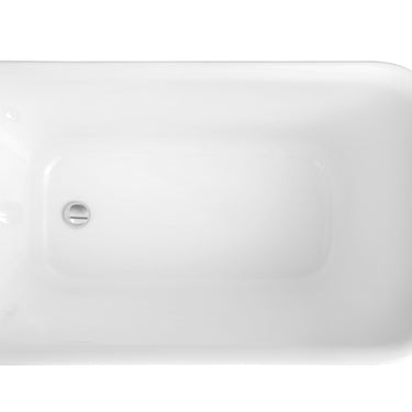 Harvard Rectangular Corner Bathtub - Gloss White