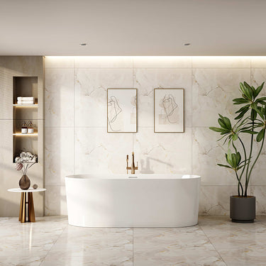 ISEO Freestanding Bathtub - Gloss White